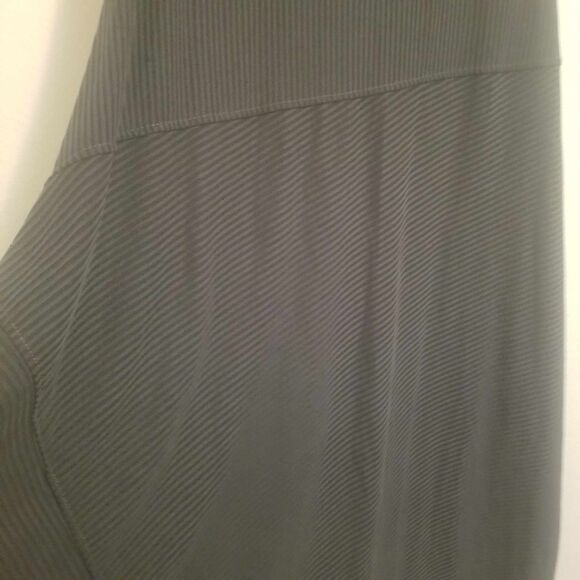 LagenLook Alembika Yellow Gray Asymmetric Tank Dress Free Black Top Womens Sz S - Picture 13 of 16